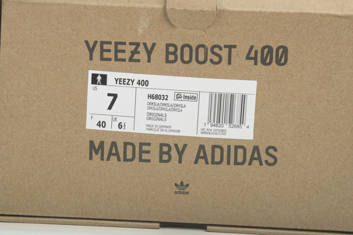 ADIDAS YEEZY BOOST 400 H68032