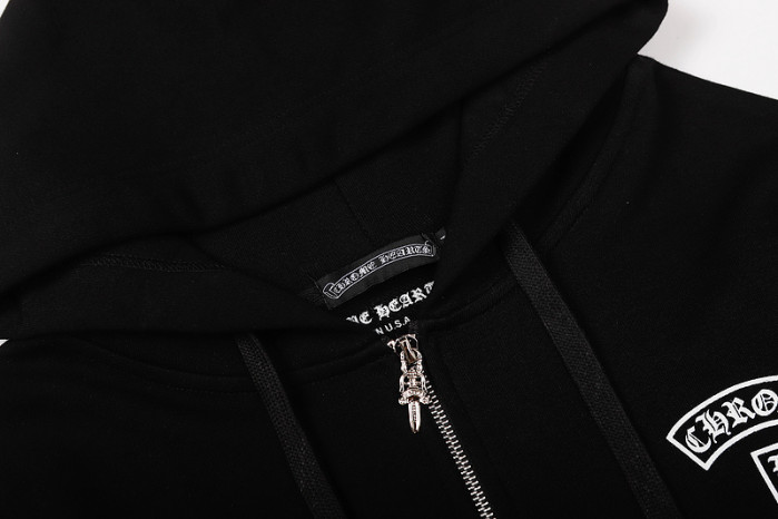 CLOTHES Chrome Hearts Horse Shoe Floral Hoodie