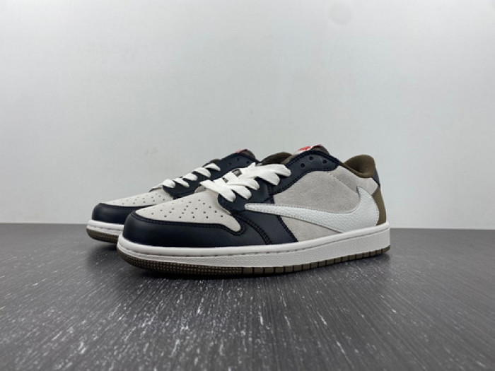 Travis Scott x Air Jordan 1 Low Grey/Brown/Black DM7866-902