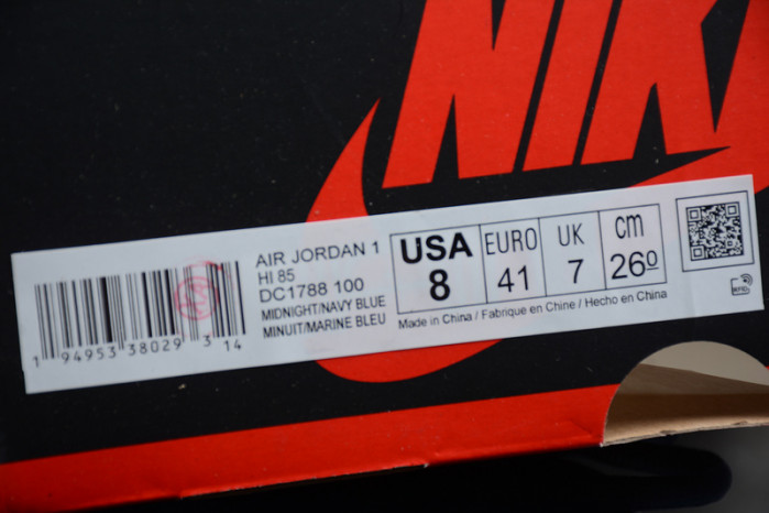 AIR Jordan 1 Retro High Midnight Navy (2020) DC1788-100