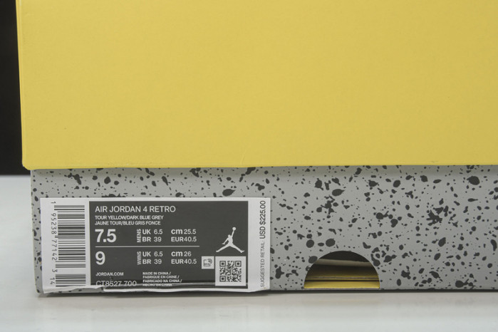 Air Jordan 4 Retro Lightning (2021) CT8527-700