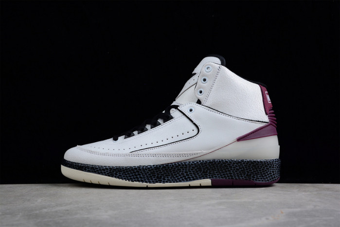 JORDAN 2 RETRO &  A Ma Maniere  “Grey Fog”  DO7216-100