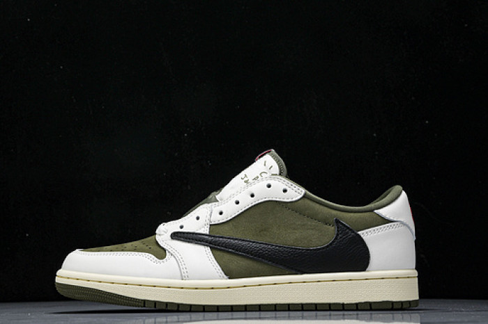 Travis Scott x Air Jordan 1 Low OG  “Medium Olive” DM7866-200