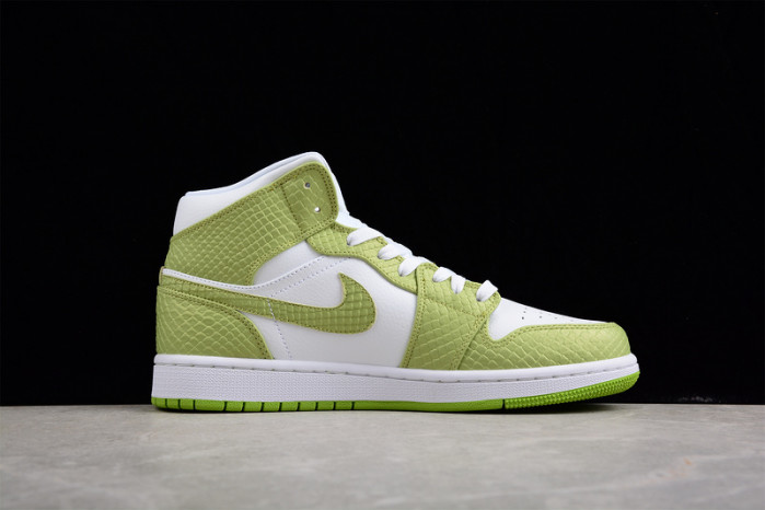 Air Jordan 1 Mid SE "Green Python" DV2959-113