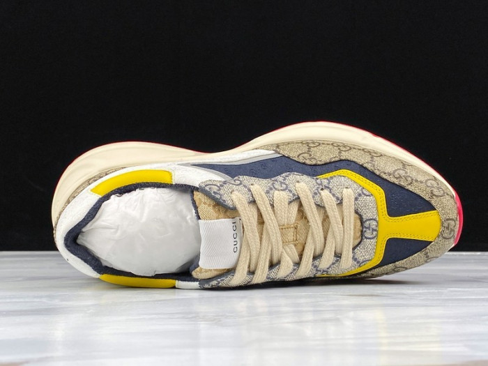 GUCC Rhyton Vintage Trainer Sneaker 619891 99WF0 4370