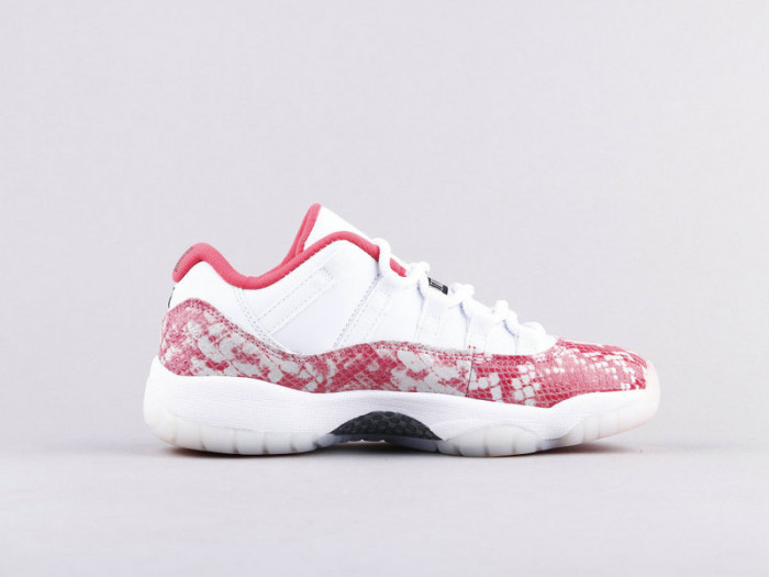 Air Jordan 11 Retro Low "Pink Snakeskin"  AH7860 106
